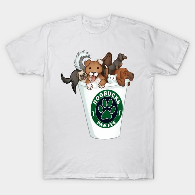 Puppucino T-Shirt by ChasingBlue